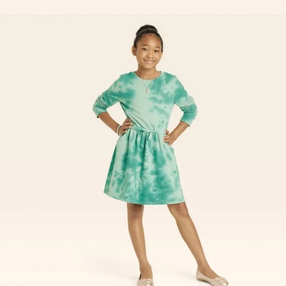 Cat & Jack | Dresses | Cat Jack Tie Dyed Dress 5t Nwt | Poshmark